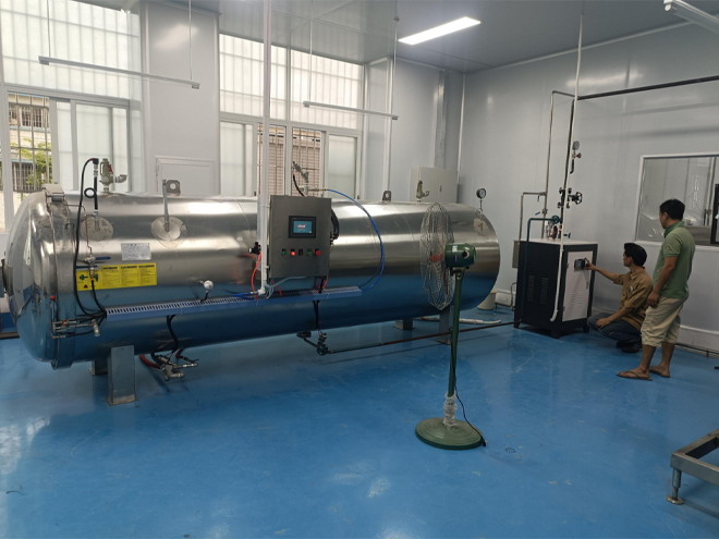 Semi-Automatic Horizontal Autoclave Machine