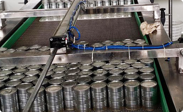 Automated Batch Sterilization of Canned Beverages