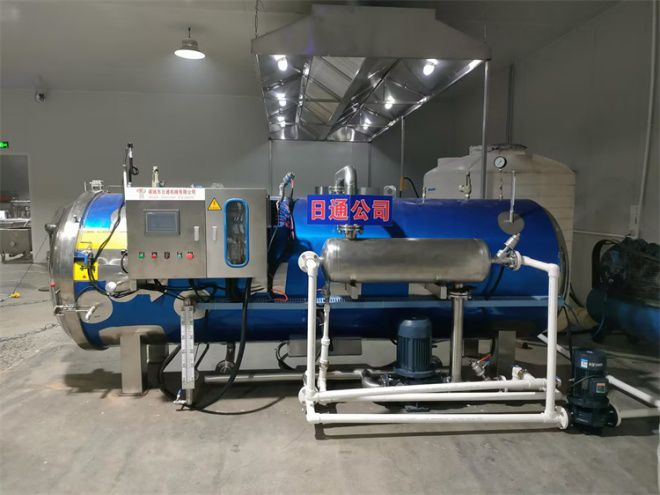 Fully Automatic Control Water Spray Retort Machine