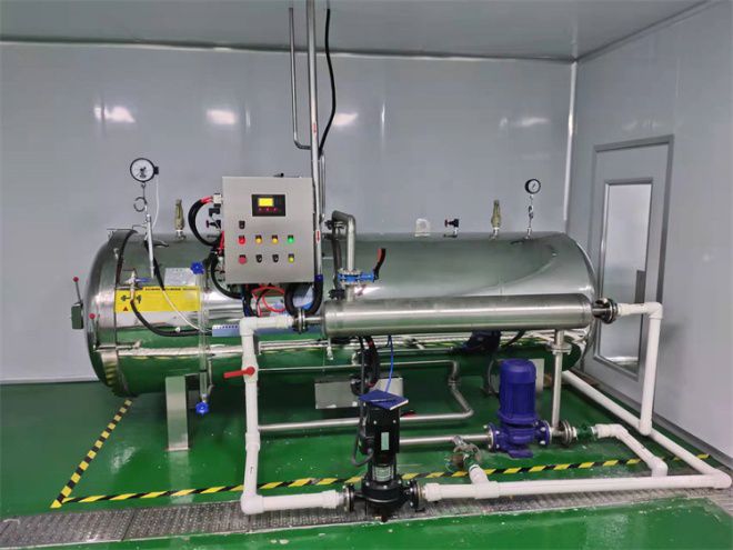 Semi-Automatic Horizontal Autoclave Machine