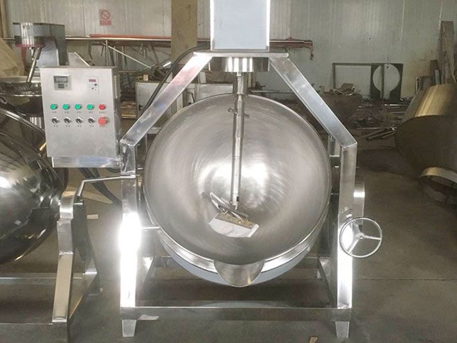 Semi-Automatic Planetary Stirrer Cooking Kettle