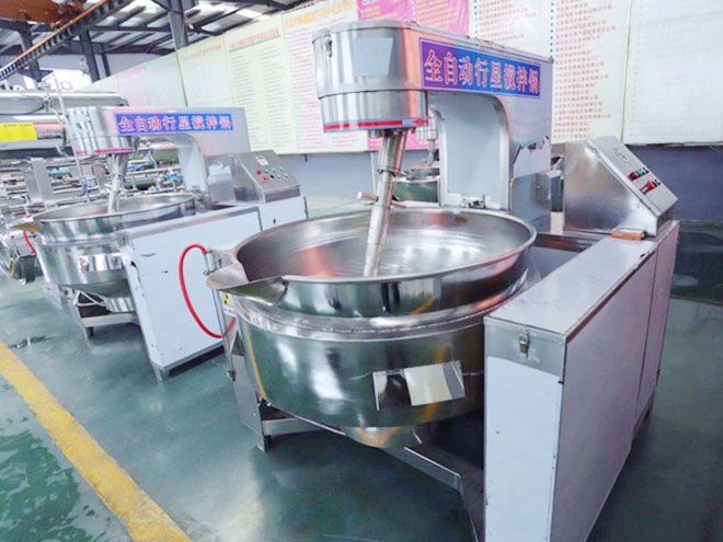 Fully Automatic Planetary Stirrer Cooking Kettle