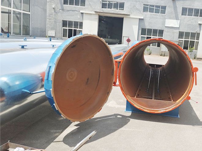 Double Doors Mushroom Autoclave