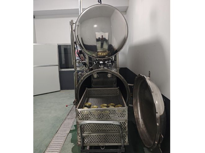 Fully Automatic Both Electric And Steam Use Double Layers Cooking Retort